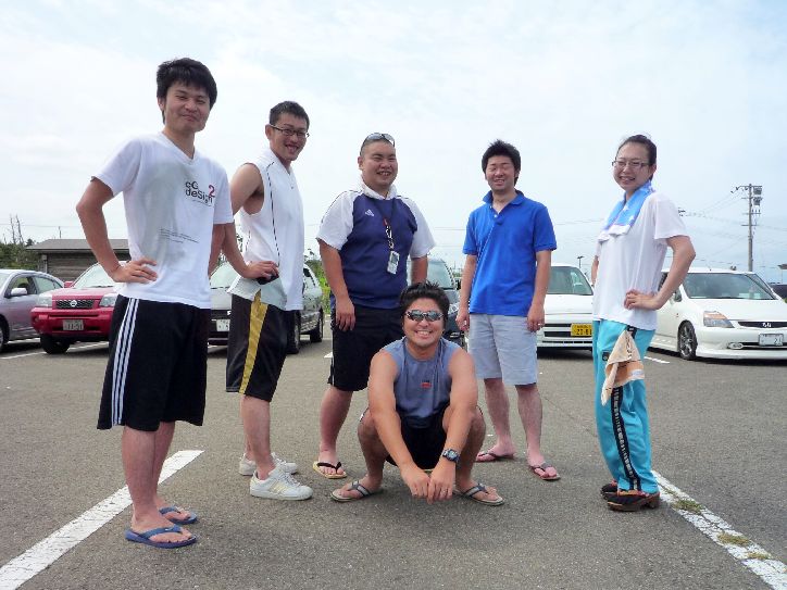 締めの集合写真。